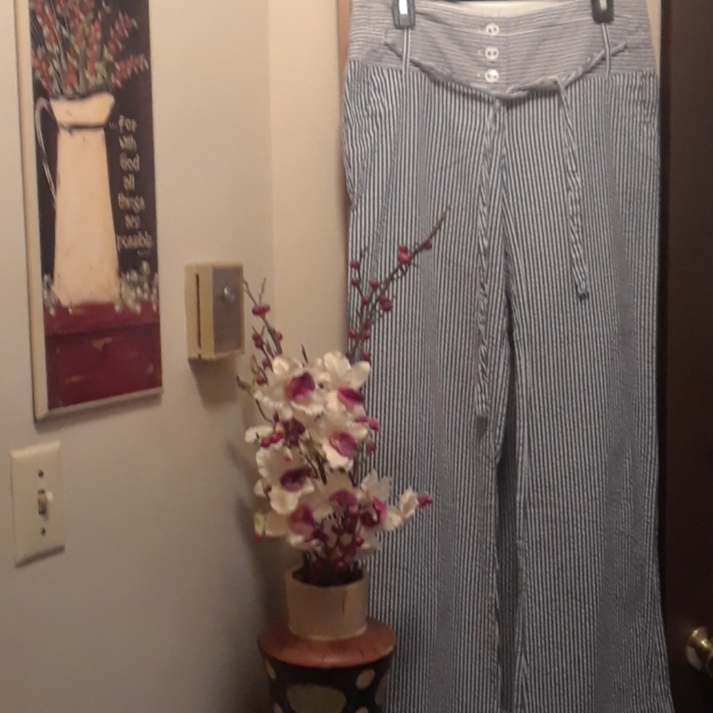 WIDE LEG  SALIOR PANT
